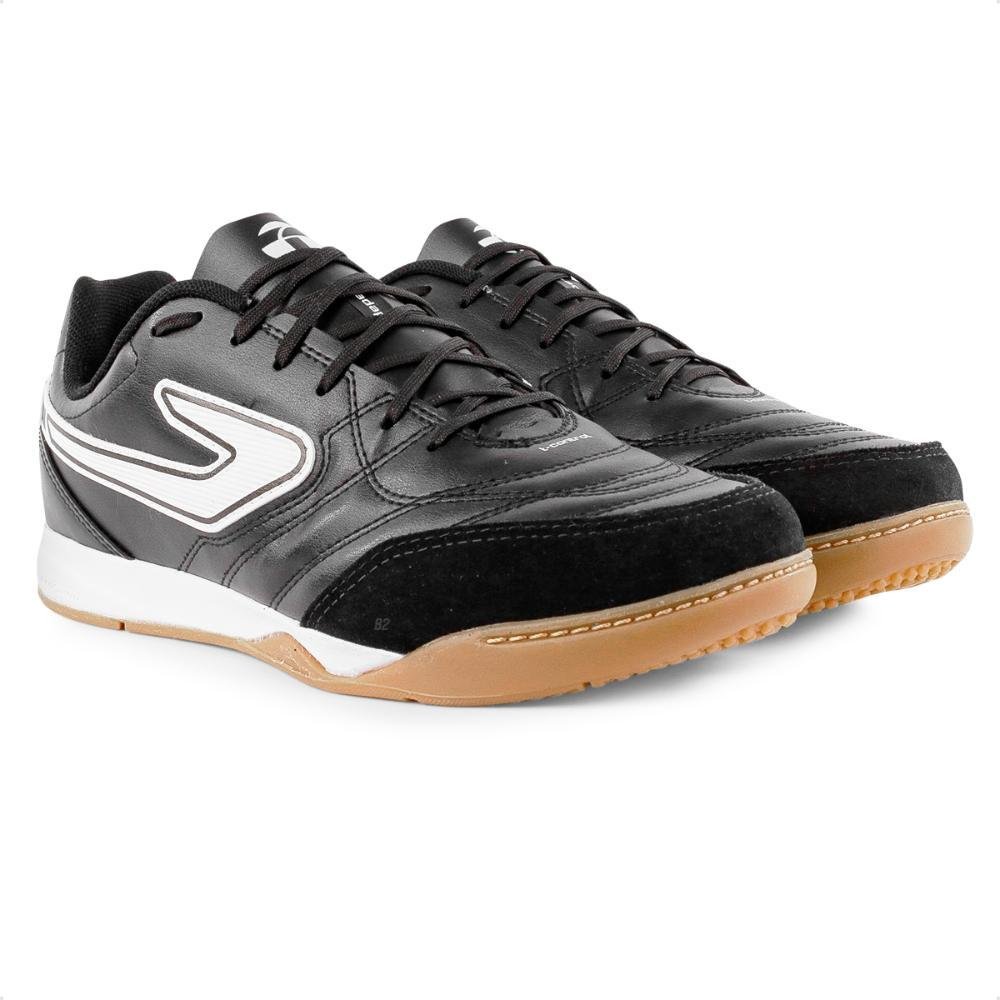 Chuteira Futsal Topper Maestro Club V Masculina Preto/Branco 3