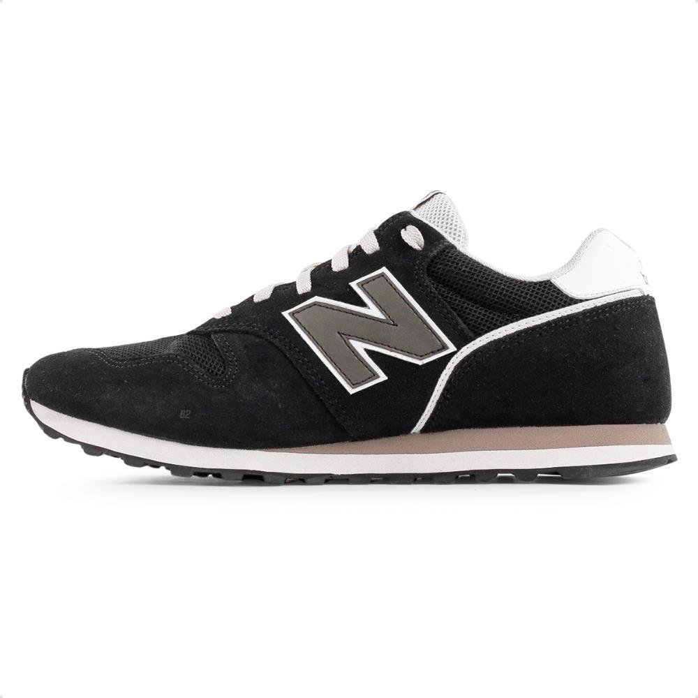 Tênis New Balance 373v2 Masculino Casual Preto/Bege 2