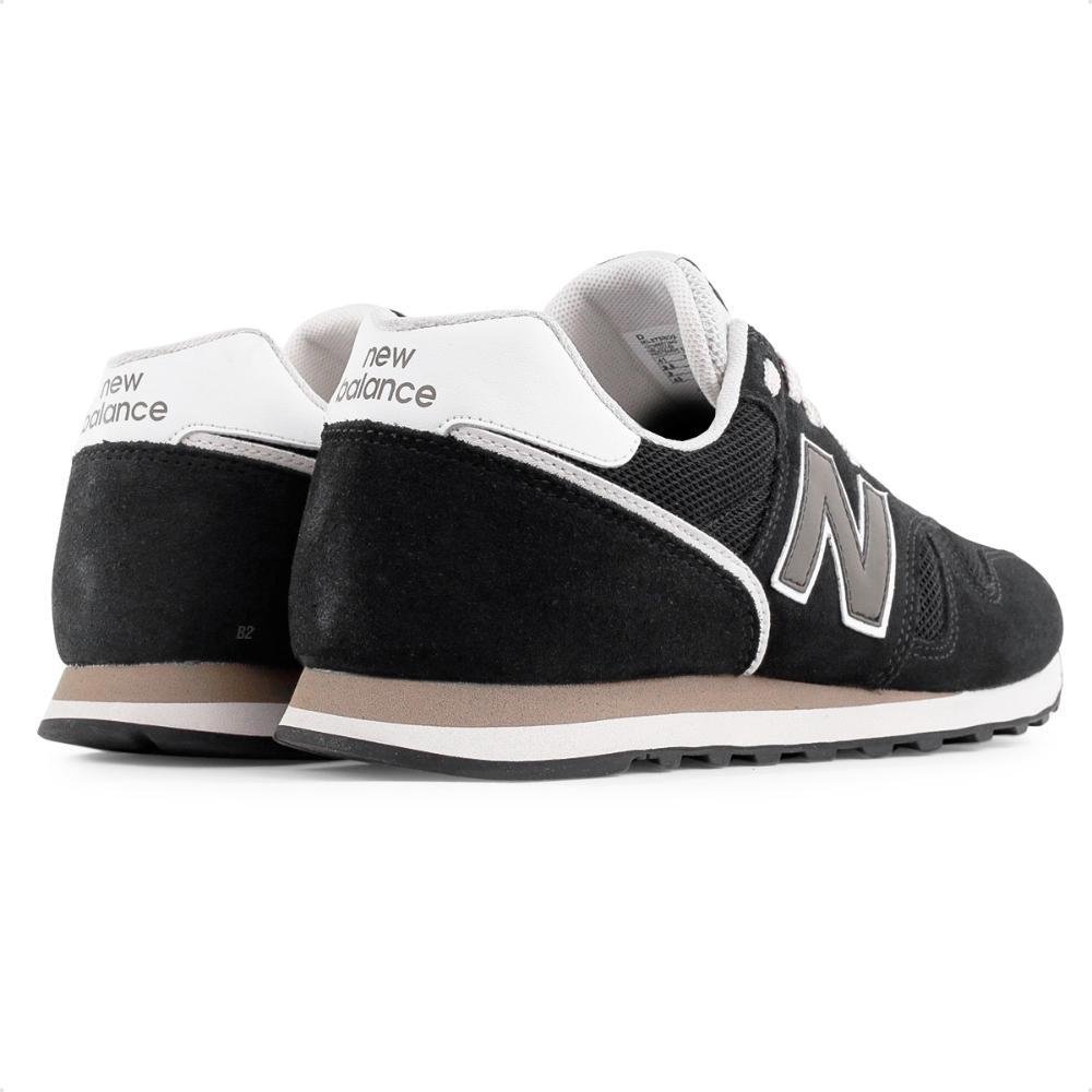 Tênis New Balance 373v2 Masculino Casual Preto/Bege 3