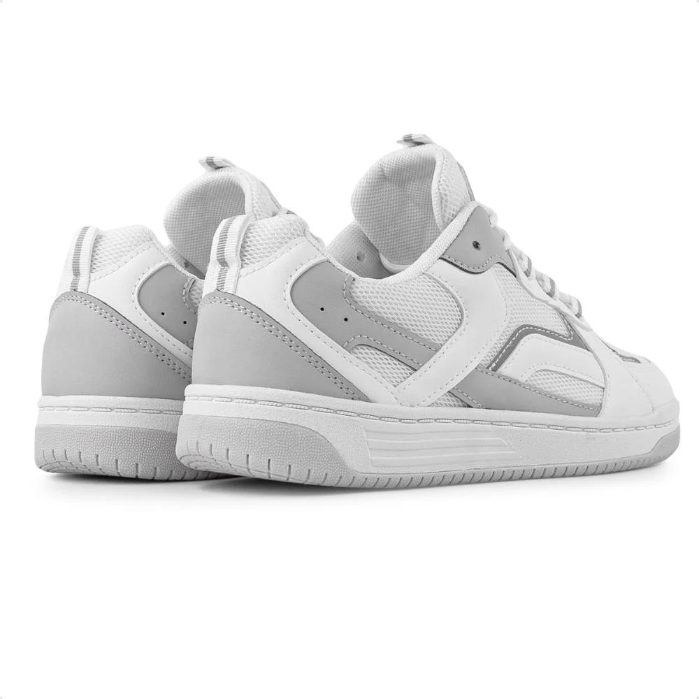 Tênis Ramarim Casual Style Feminino Branco/Cinza 4