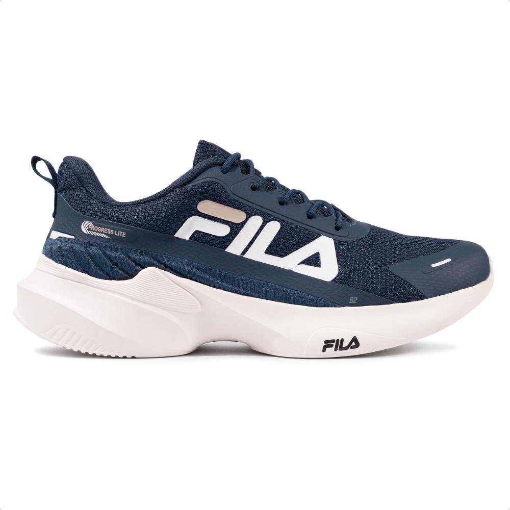 Tênis Fila Progress Lite Masculino Marinho/Branco 1