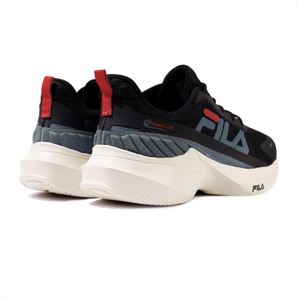 Tênis Fila Progress Lite Masculino Preto/Grafite 5
