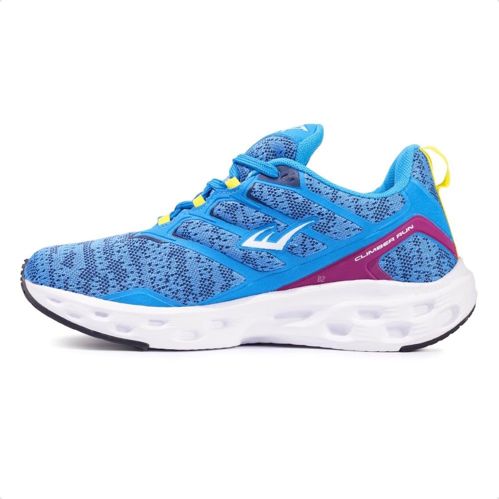 Tênis Everlast Climber Run Masculino Azul/Amarelo 2