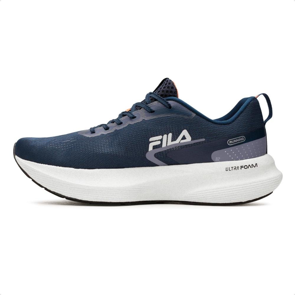 Tênis Fila Racer Fastpace Masculino Marinho/Laranja 2
