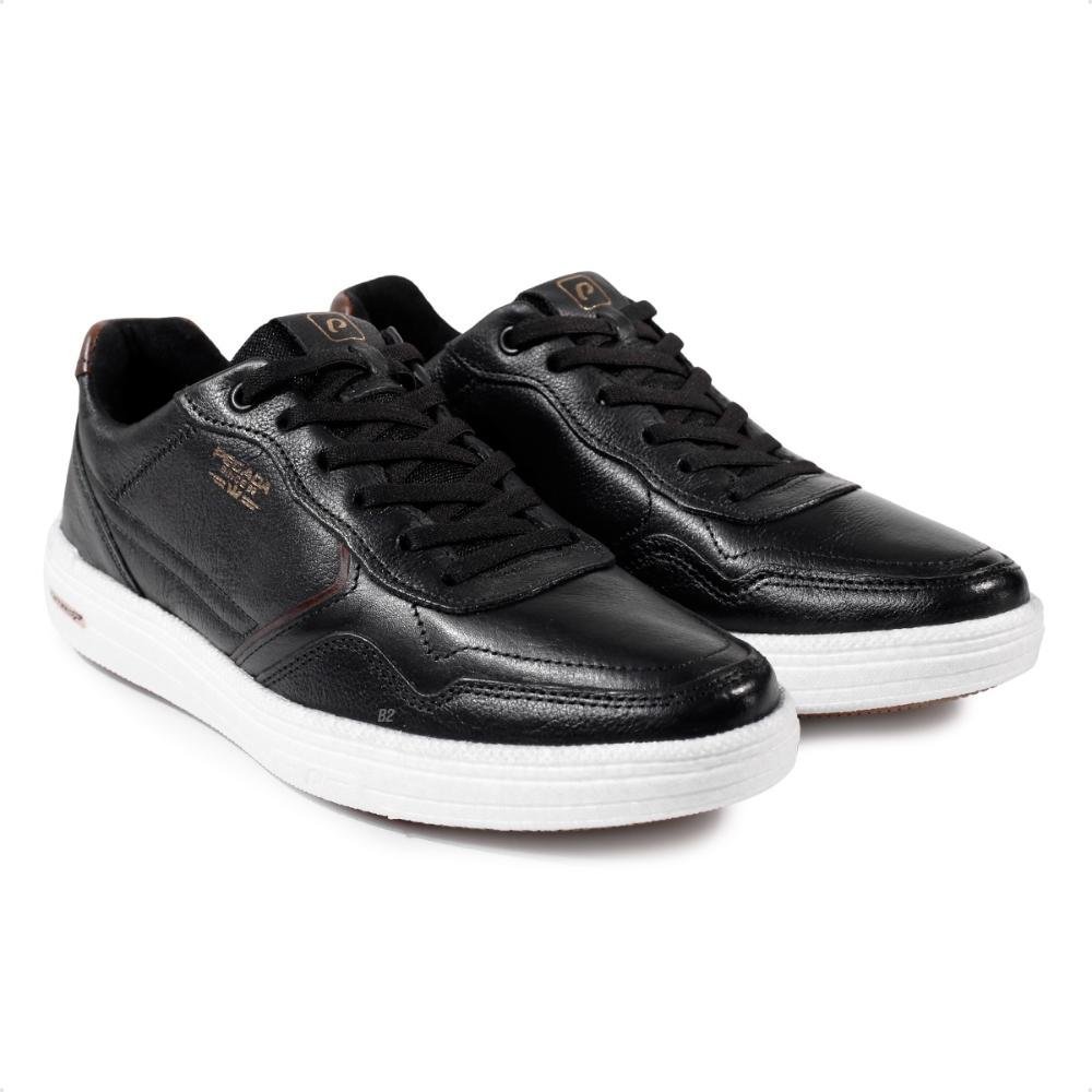 Sapatênis Pegada Casual Drift Masculino Preto/Marrom 3