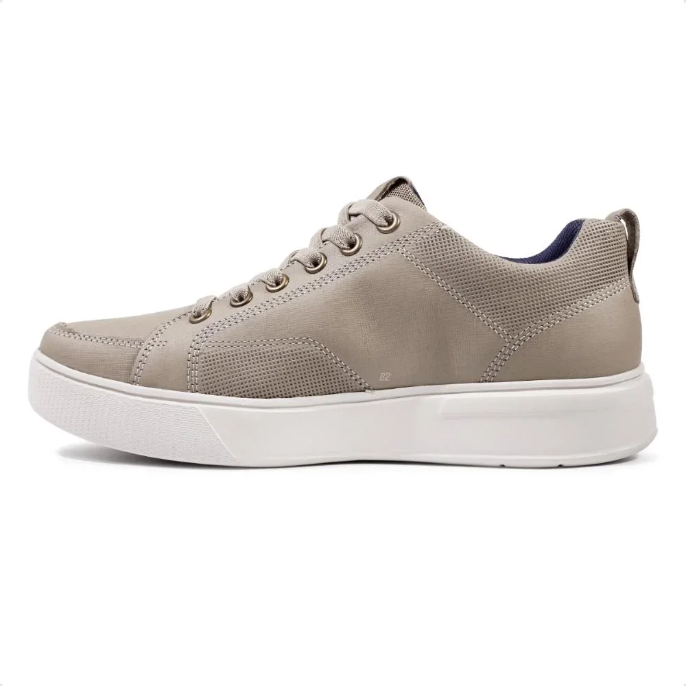 Sapatênis Pegada Casual Flow Masculino Bege 2