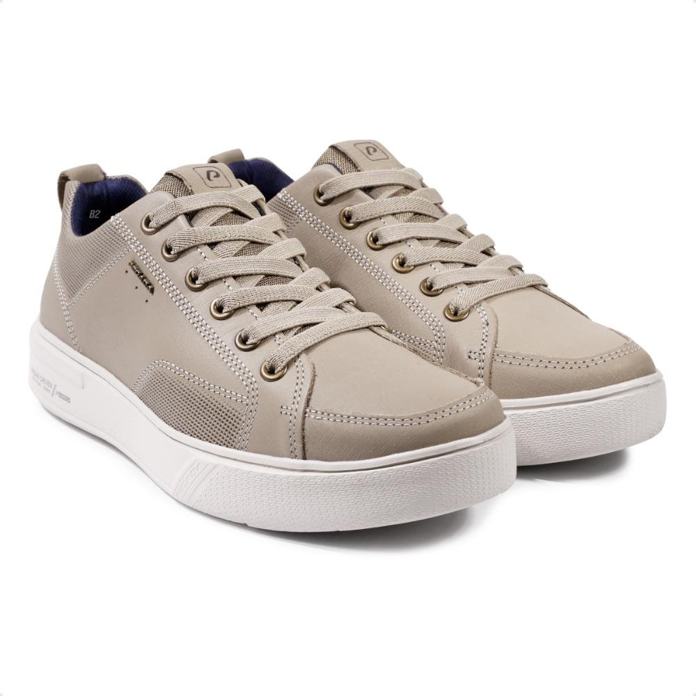 Sapatênis Pegada Casual Flow Masculino Bege 3