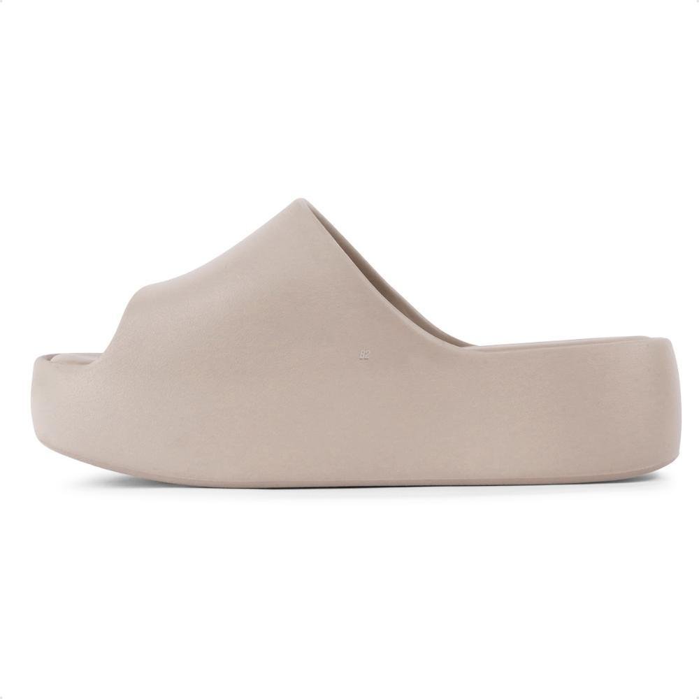 Chinelo Slide Melissa Free Plataforma Feminina Bege 2
