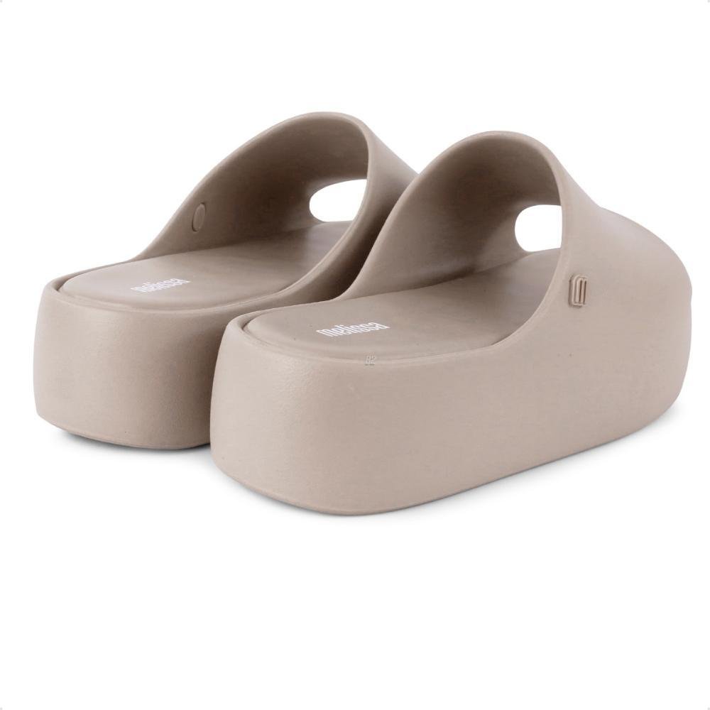 Chinelo Slide Melissa Free Plataforma Feminina Bege 4