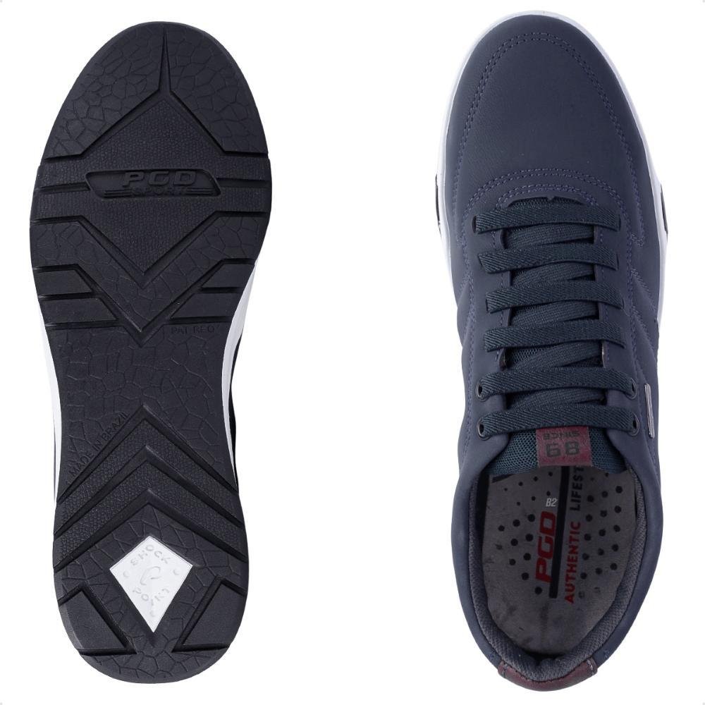 Sapatênis Pegada Element Masculino Casual Marinho/Branco 6