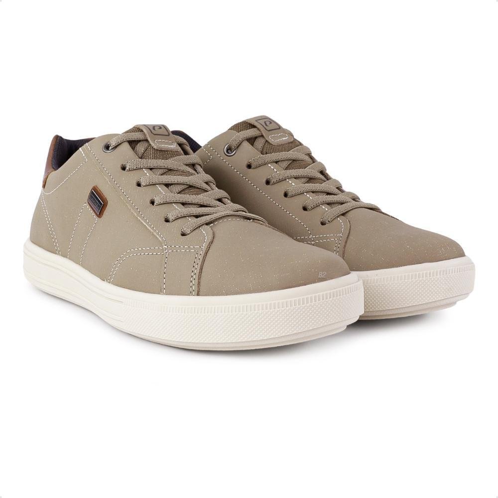 Sapatênis Pegada Style Casual Masculino Bege/Marrom 3
