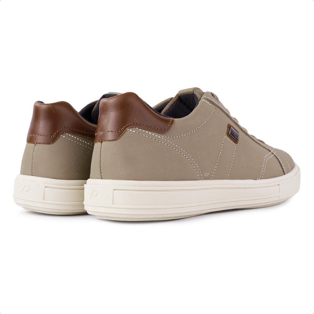 Sapatênis Pegada Style Casual Masculino Bege/Marrom 4