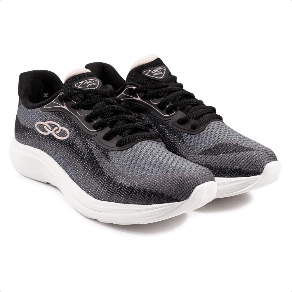 Tênis Olympikus Vertice Feminino Preto/Chumbo 3