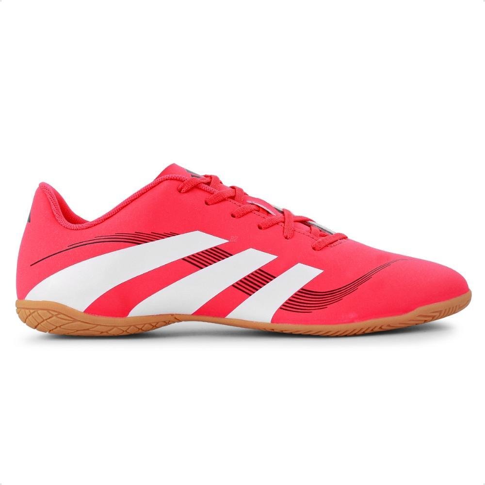 Chuteira Adidas Futsal Predator Artilheira 25 Masculina Coral/Branco 1