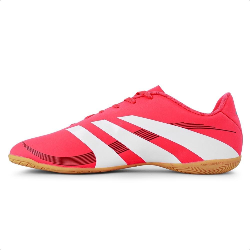 Chuteira Adidas Futsal Predator Artilheira 25 Masculina Coral/Branco 2