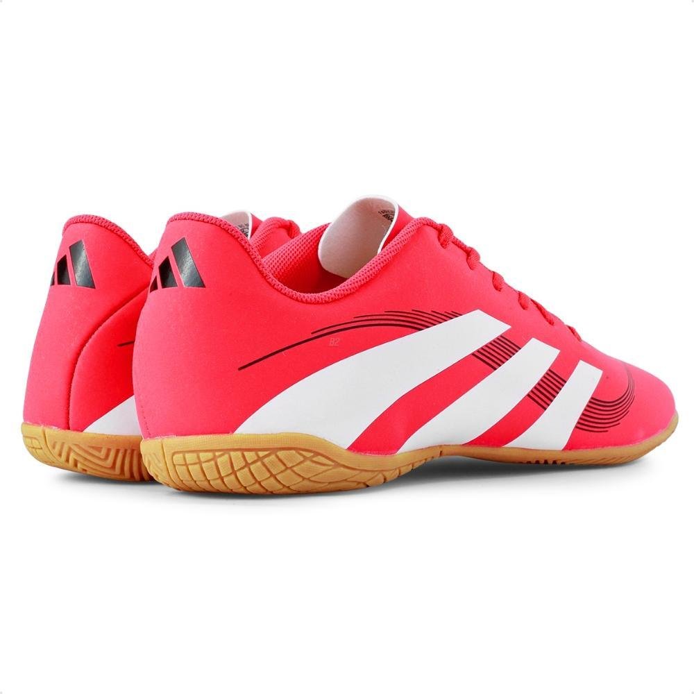 Chuteira Adidas Futsal Predator Artilheira 25 Masculina Coral/Branco 5