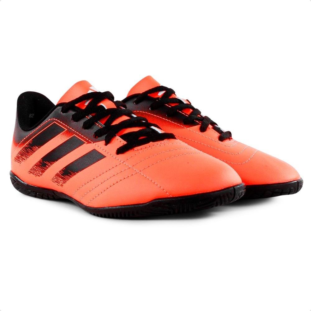 Chuteira Futsal Adidas Rabisco Junior Laranja/Preto 3