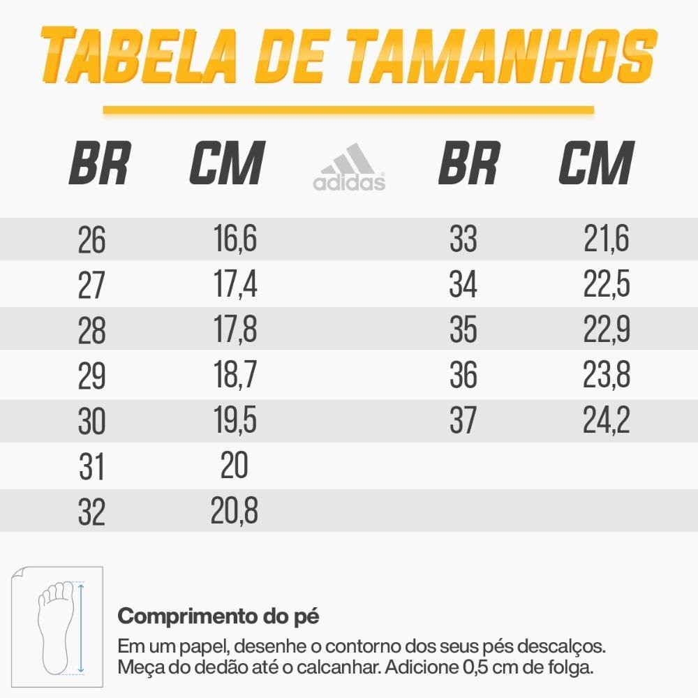 Chuteira Futsal Adidas Rabisco Junior Laranja/Preto 4