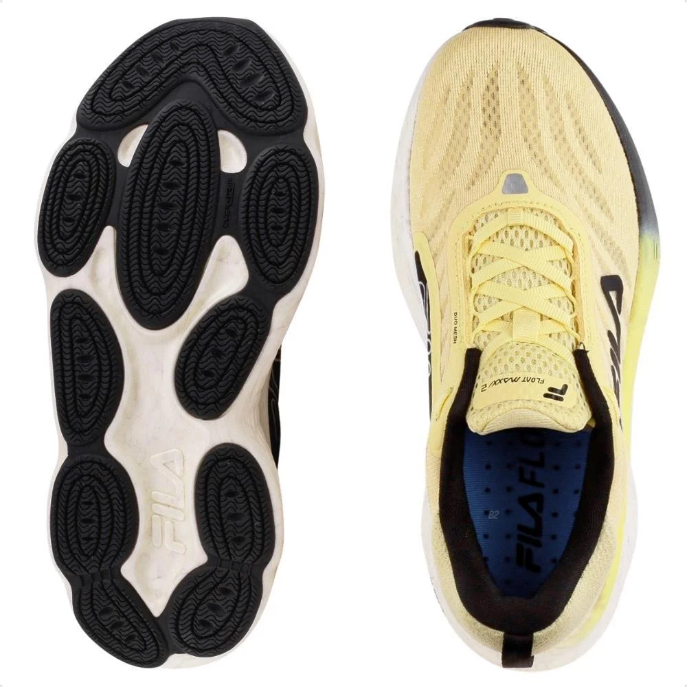 Tênis Fila Float Maxxi 2 Feminino Amarelo/Preto 5