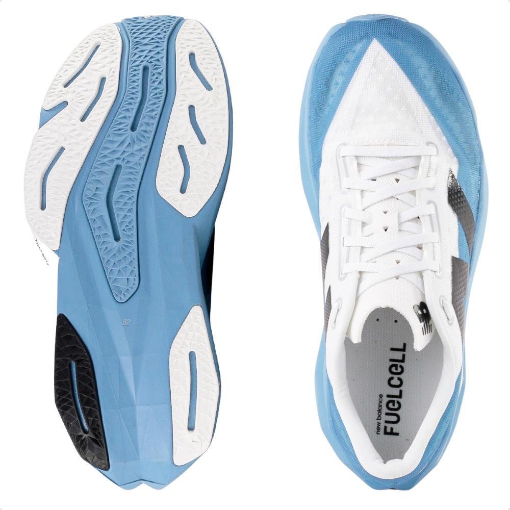 Tênis New Balance Fuelcell Rebel V4 Masculino Azul/Branco 7
