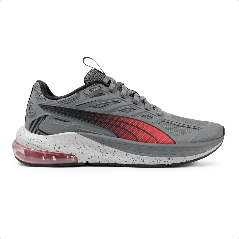 Tênis Puma X-Cell Lightspeed Masculino Cinza/Vermelho 1