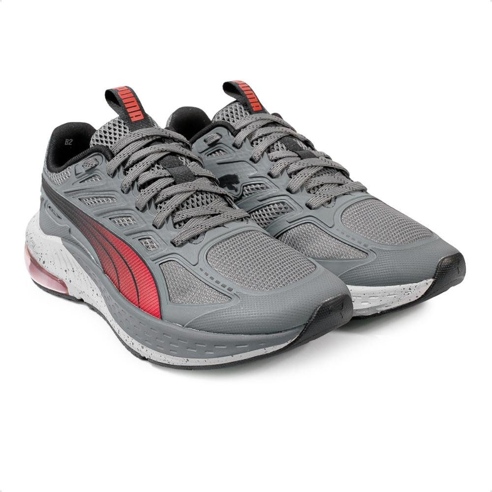 Tênis Puma X-Cell Lightspeed Masculino Cinza/Vermelho 3