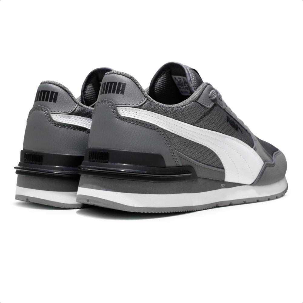 Tênis Puma St Runner V4 Unissex Cinza 5