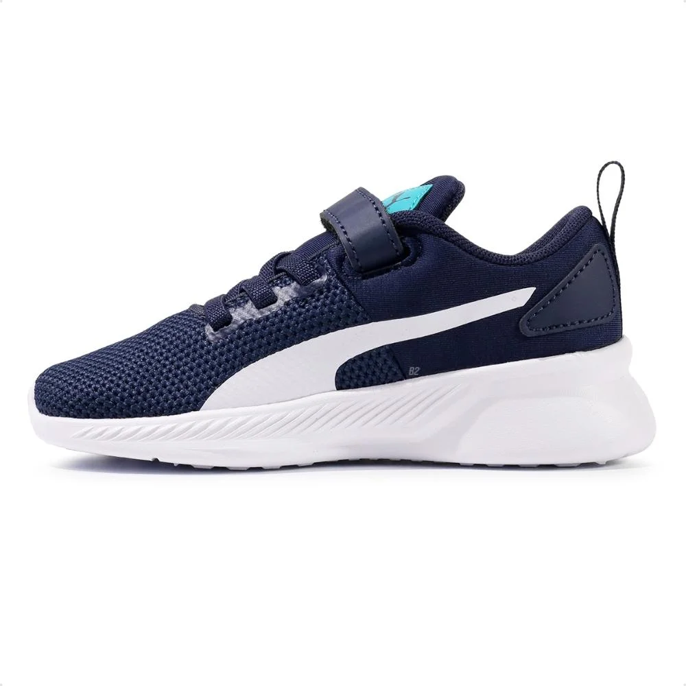 Tênis Puma Flyer Runner V Infantil Azul Marinho 2