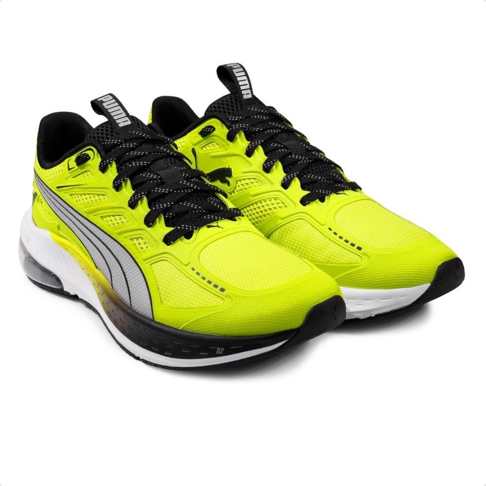 Tênis Puma X-Cell Lightspeed Masculino Amarelo Neon/Preto 3