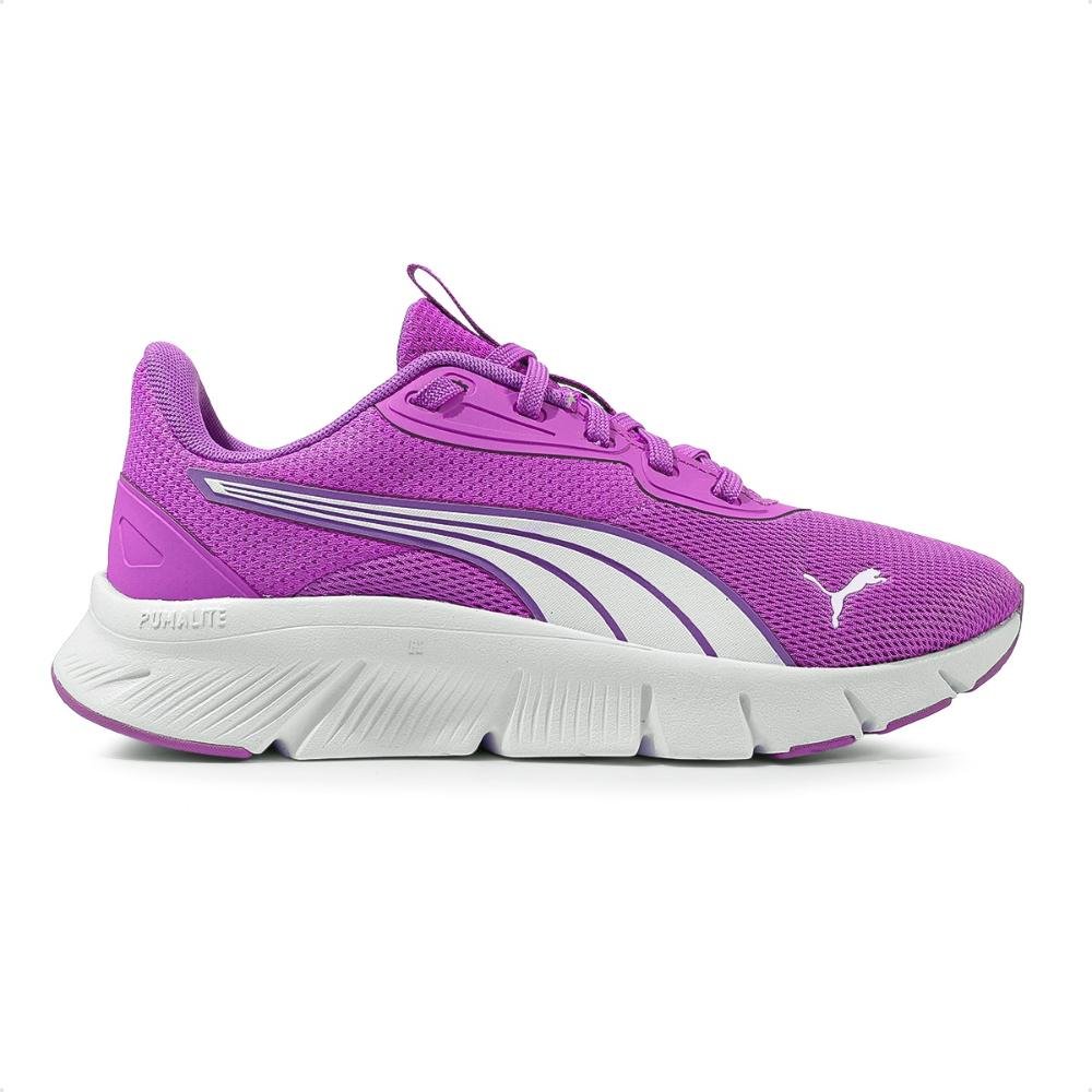 Tênis Puma Flexfocus Lite Modern Jr Rosa/Branco 1