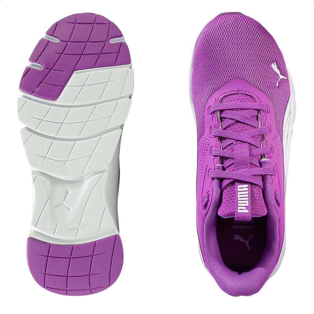 Tênis Puma Flexfocus Lite Modern Jr Rosa/Branco 6