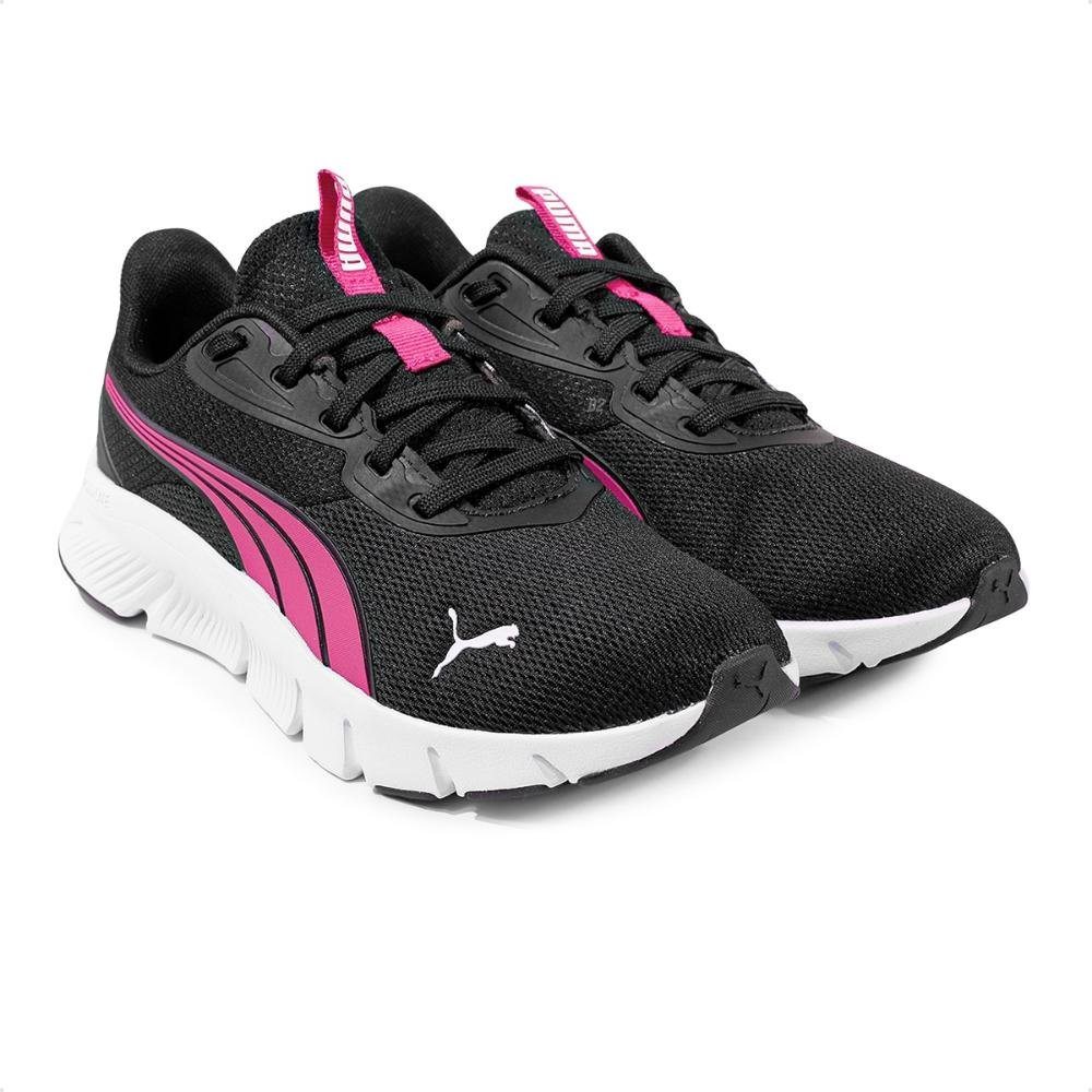Tênis Puma Flexfocus Lite Modern Jr Preto/Rosa 3
