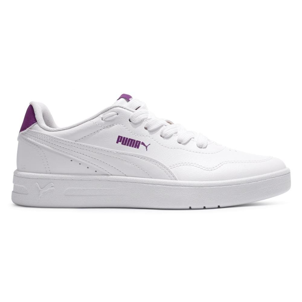 Cor Branco/Roxo