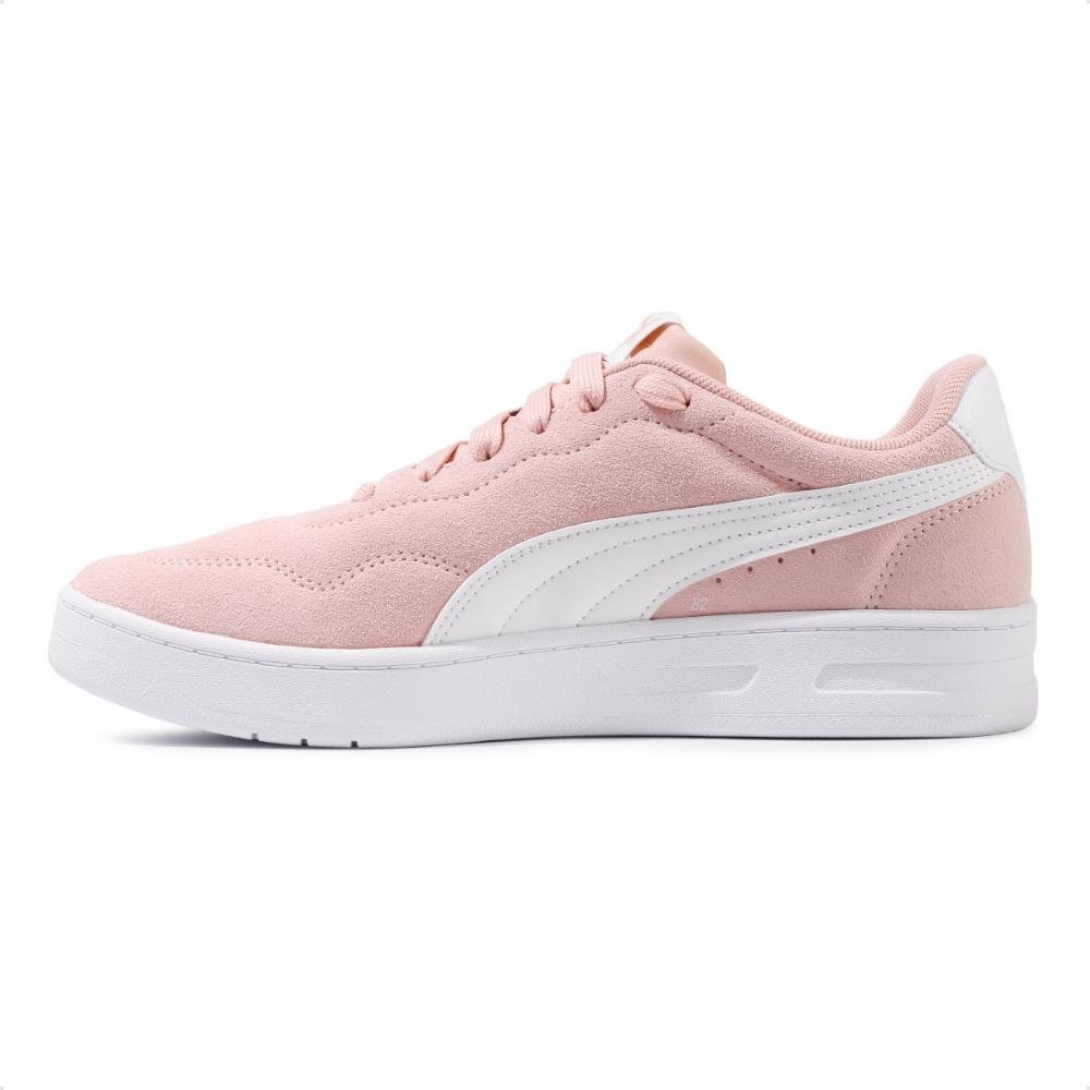Tênis Puma Court Lally Sd Feminino Rosa/Branco 2