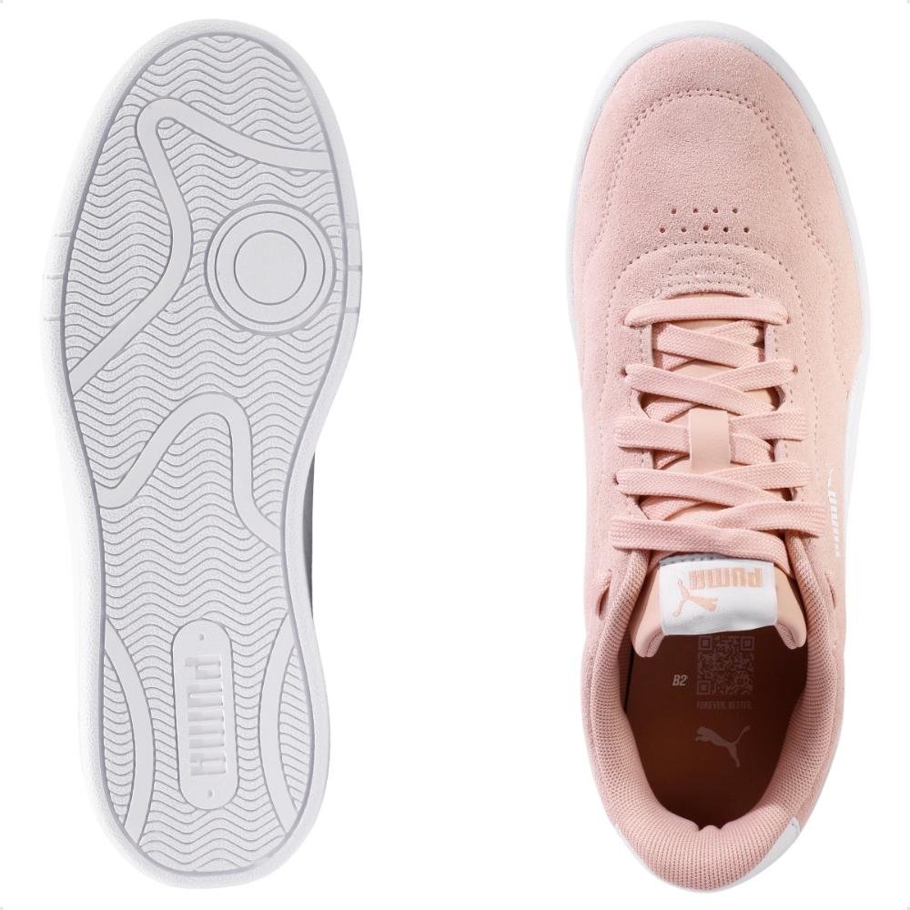 Tênis Puma Court Lally Sd Feminino Rosa/Branco 6