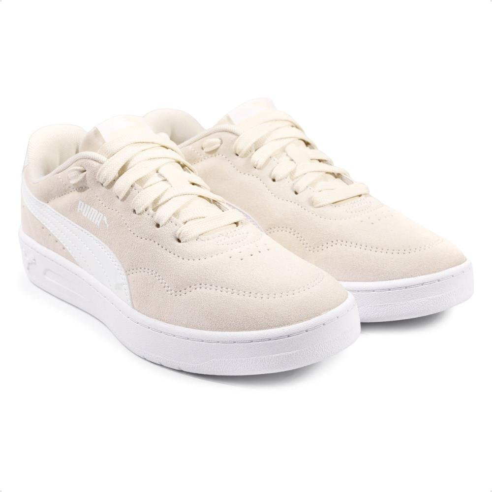 Tênis Puma Court Lally Sd Feminino Bege/Branco 3