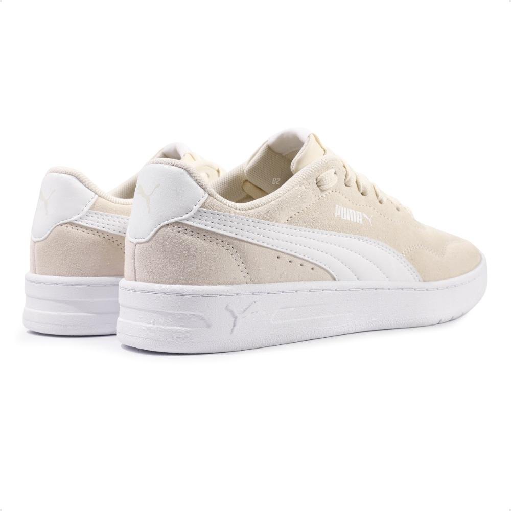 Tênis Puma Court Lally Sd Feminino Bege/Branco 5