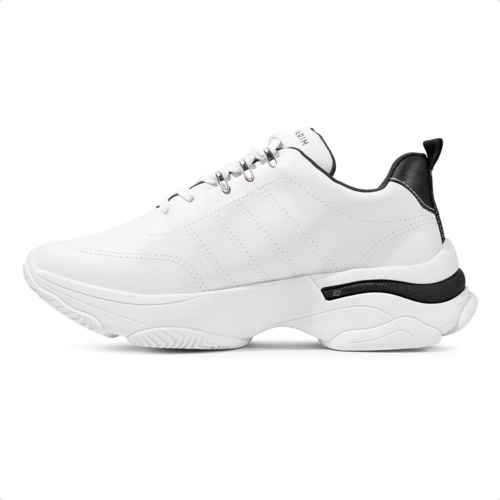 Tênis Ramarim Casual Conforto Feminino Branco/Preto 2