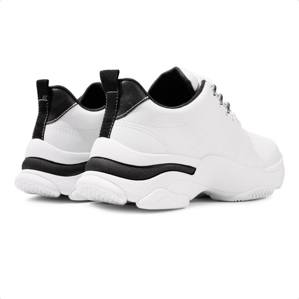 Tênis Ramarim Casual Conforto Feminino Branco/Preto 5