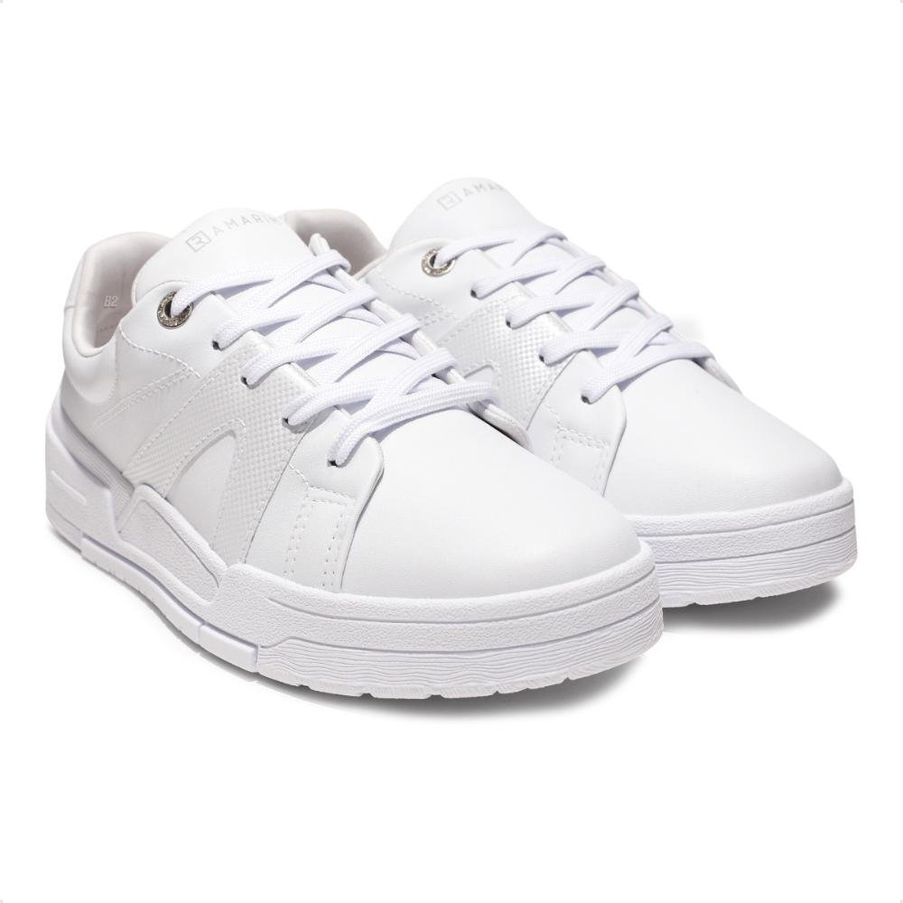 Tênis Ramarim Casual Recortes Summer Feminino Branco 3