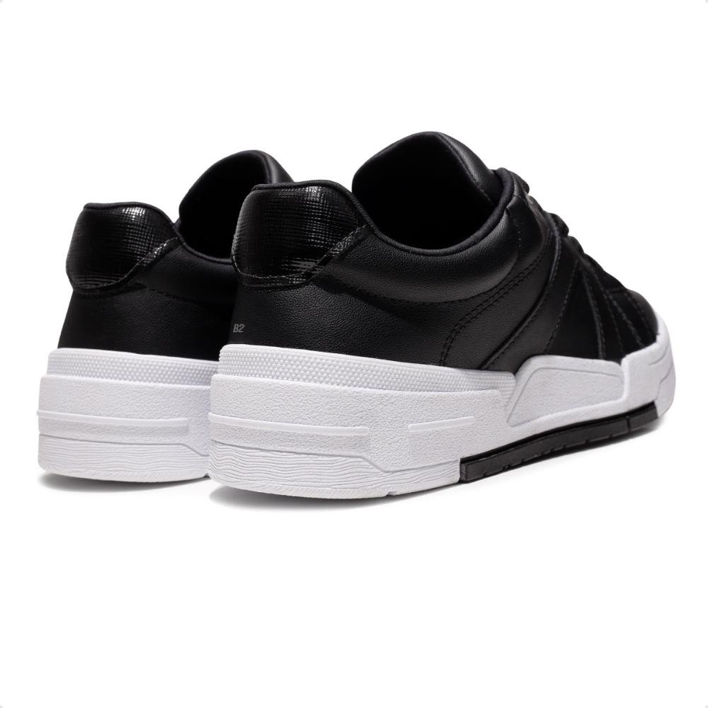 Tênis Ramarim Casual Recortes Summer Feminino Preto/Branco 5
