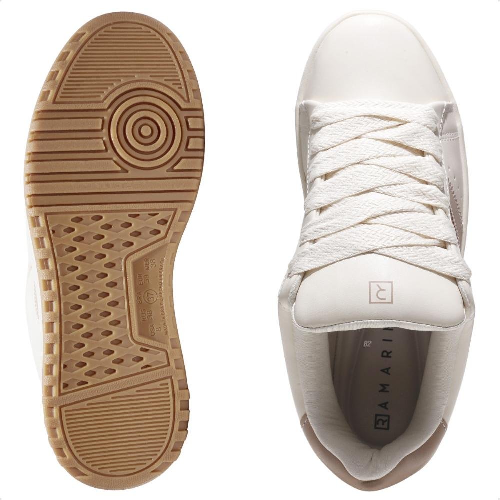 Tênis Ramarim Summer Casual Feminino Bege/Marrom 6