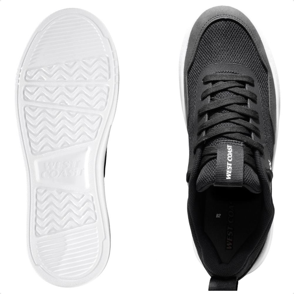 Tênis West Coast WC 222 Freedom Masculino Preto/Branco 6