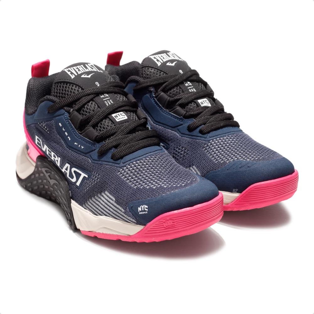 Tênis Everlast Climber Ultra Unissex Marinho/Rosa 3
