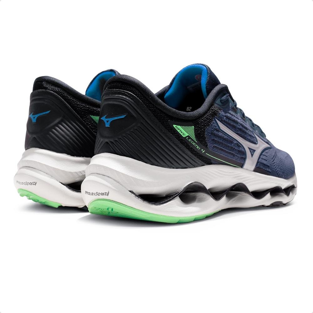 Tênis Mizuno Wave Legend 4 Masculino Marinho/Preto 5