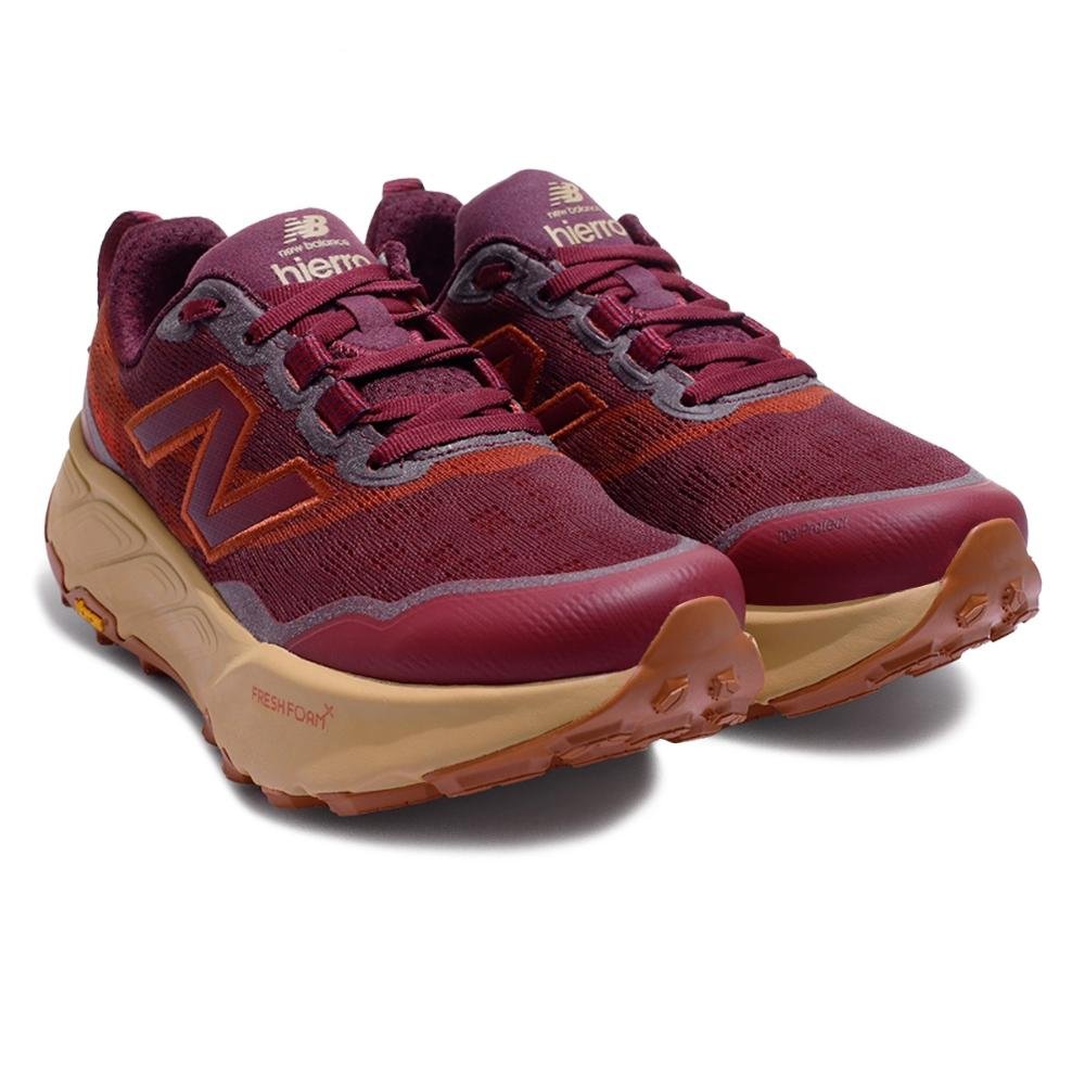 Tênis New Balance Hierro V9 Feminino Vermelho/Marrom 3