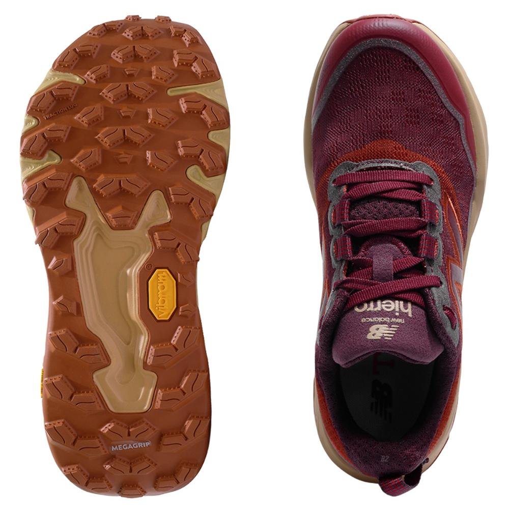 Tênis New Balance Hierro V9 Feminino Vermelho/Marrom 5