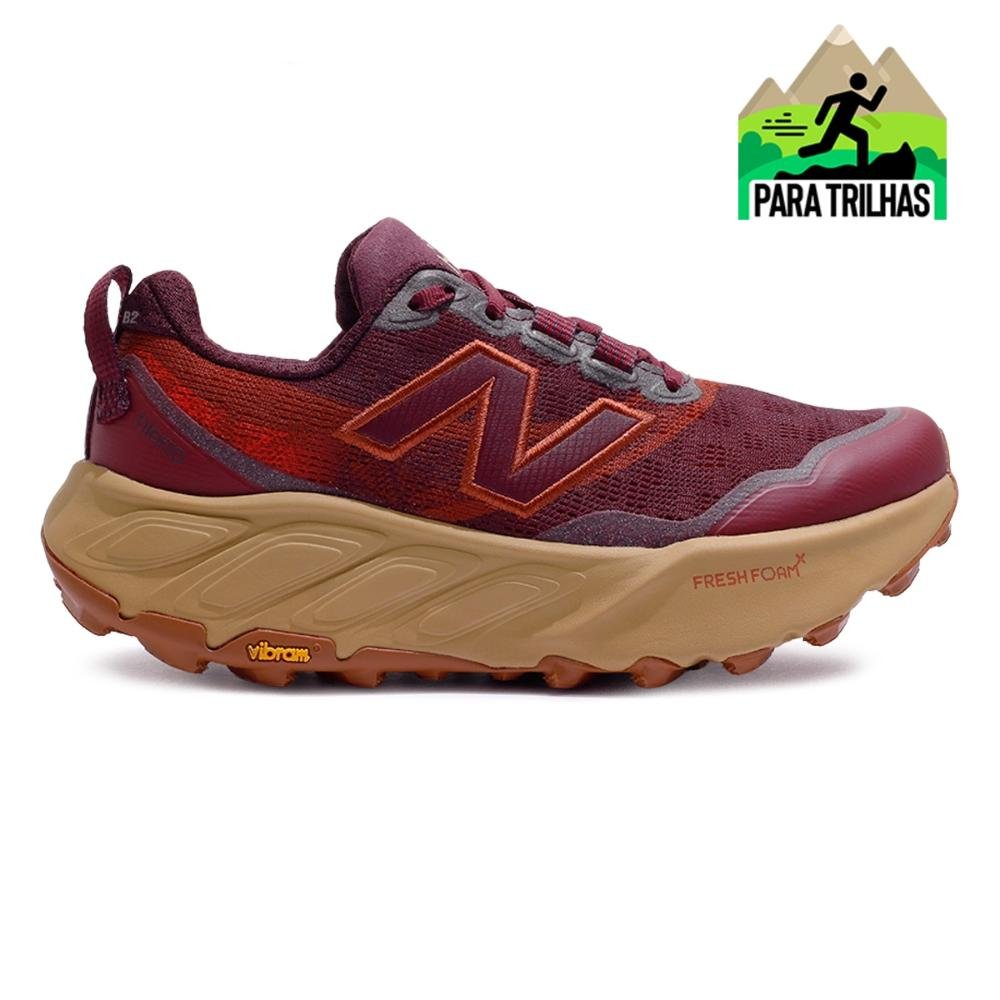 Tênis New Balance Hierro V9 Feminino Vermelho/Marrom 6