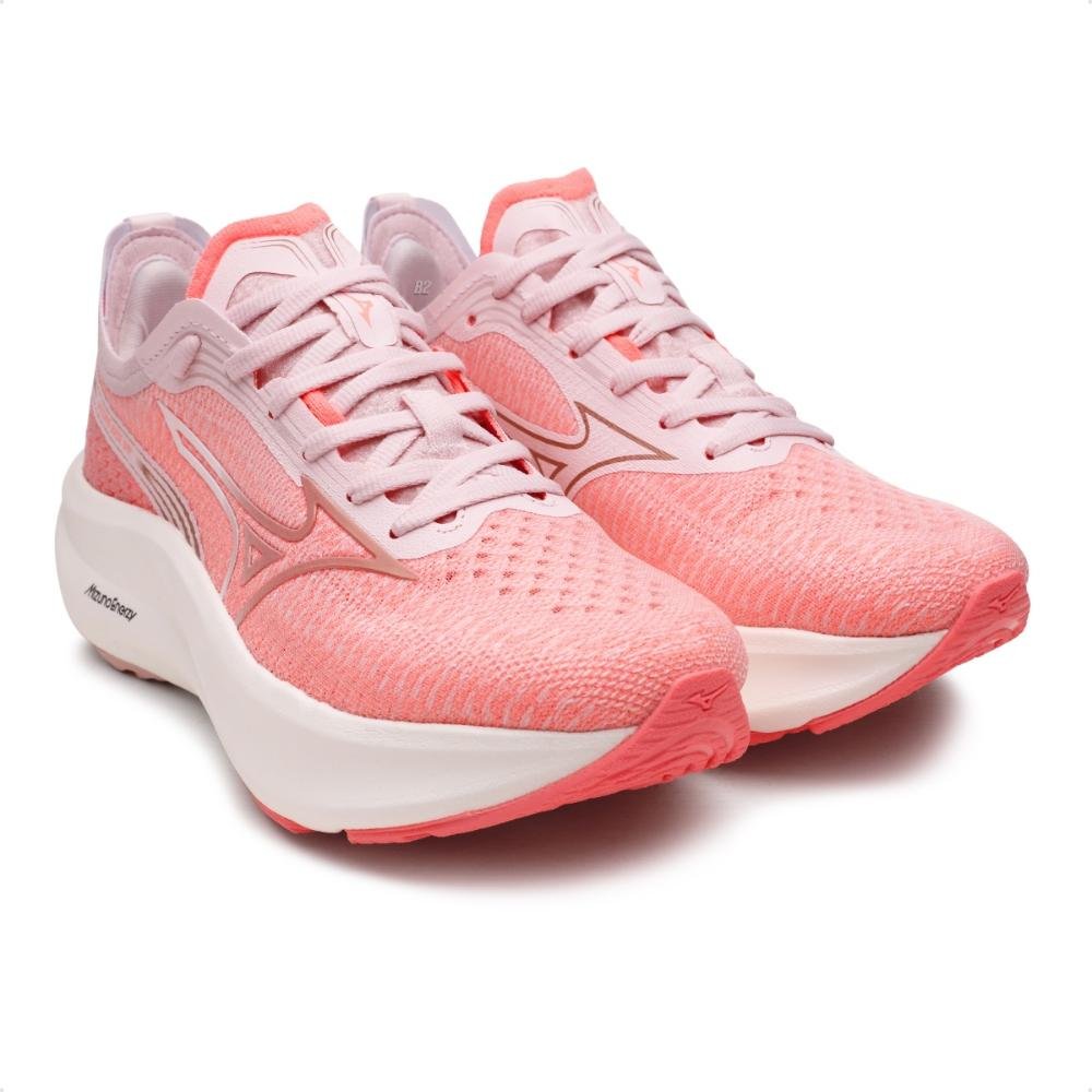 Tênis Mizuno Base One Feminino Rosa/Branco 3