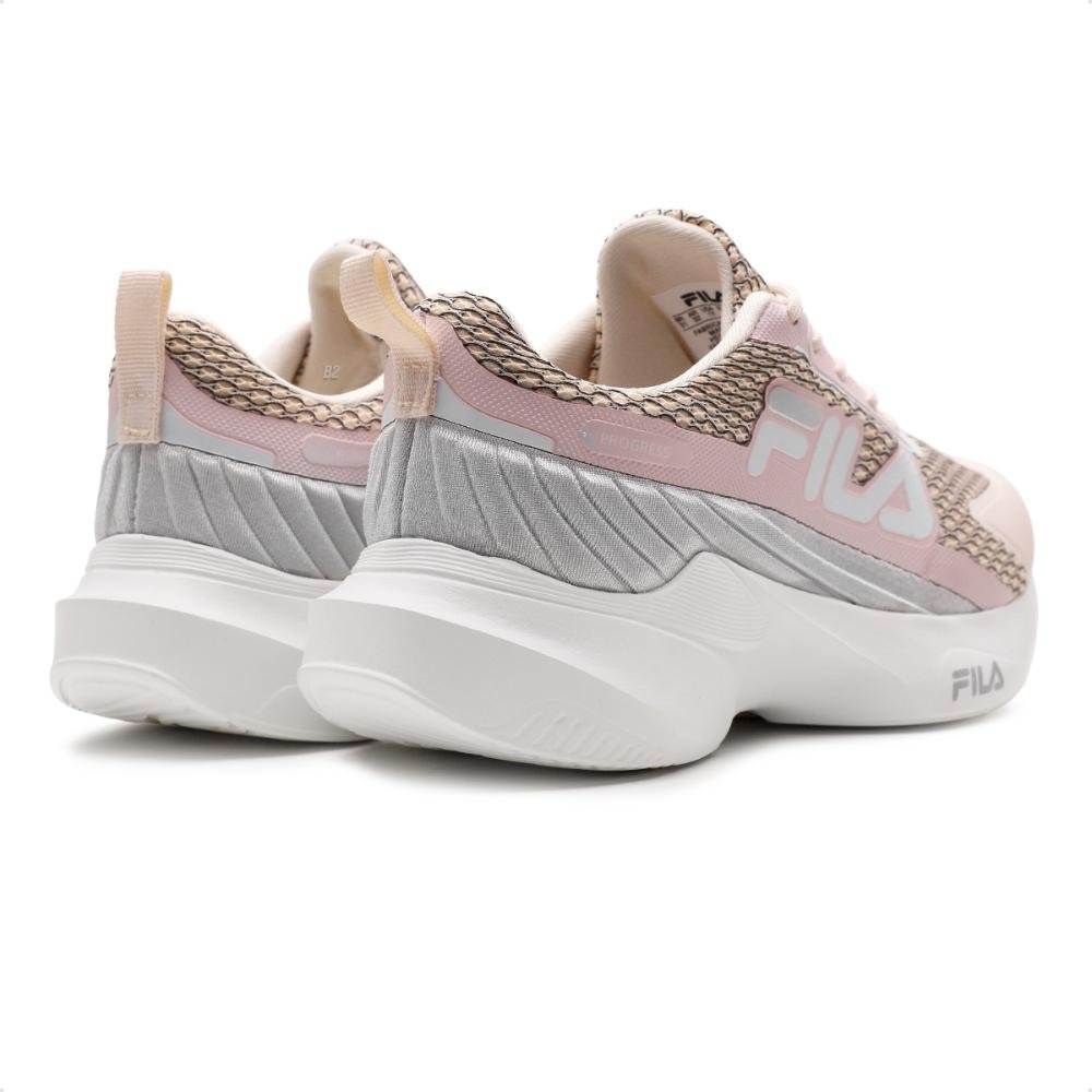 Tênis Fila Progress Infantil Rosa/Cinza 5